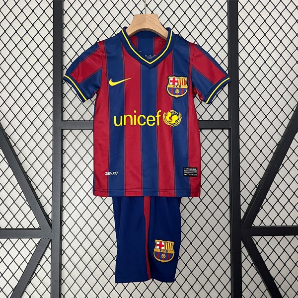 Camiseta Barcelona 1ª Retro Niño 2009 2010